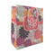 Mums Flower Medium Gift Bag (Personalized)