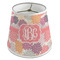 Mums Flower Poly Film Empire Lampshade - Angle View