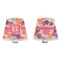 Mums Flower Poly Film Empire Lampshade - Approval