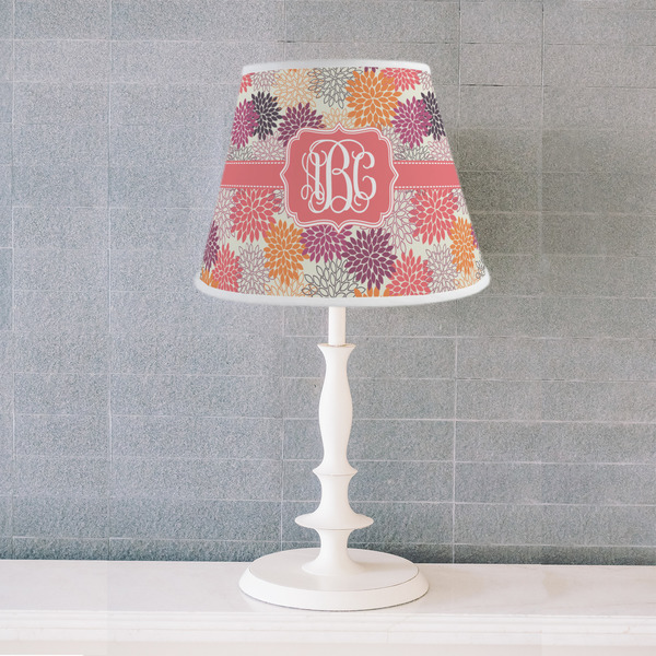 Mums Flower Poly Film Empire Lampshade - Lifestyle