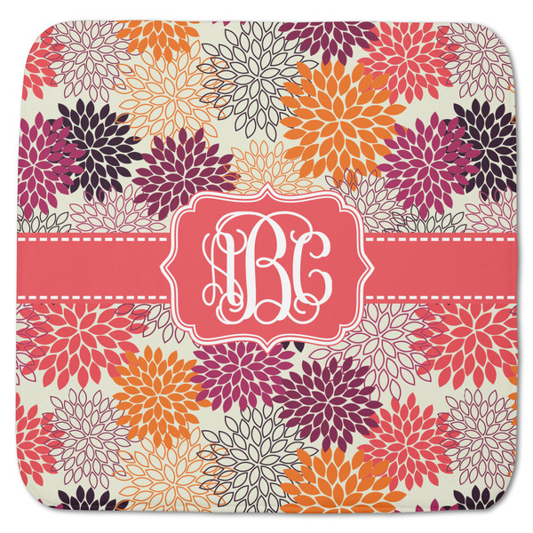 Custom Mums Flower Memory Foam Bath Mat - 48"x48" (Personalized)