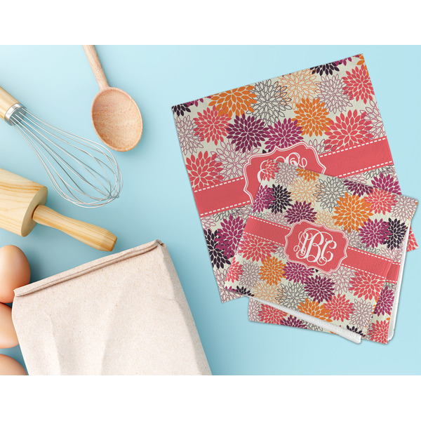 Mums Flower Microfiber Dish Rag - LIFESTYLE