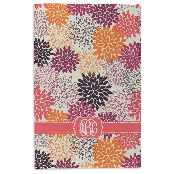 Mums Flower Microfiber Dish Towel - APPROVAL
