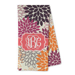 Mums Flower Kitchen Towel - Microfiber (Personalized)