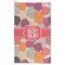 Mums Flower Microfiber Golf Towel (Personalized)