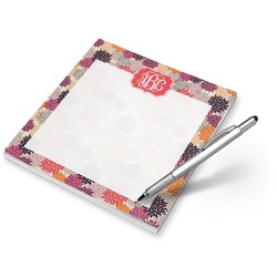 Mums Flower Notepad (Personalized)