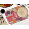 Mums Flower Octagon Placemat - Single front (LIFESTYLE) Flatlay