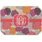 Mums Flower Octagon Placemat - Single front