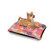 Mums Flower Outdoor Dog Beds - Small - IN CONTEXT