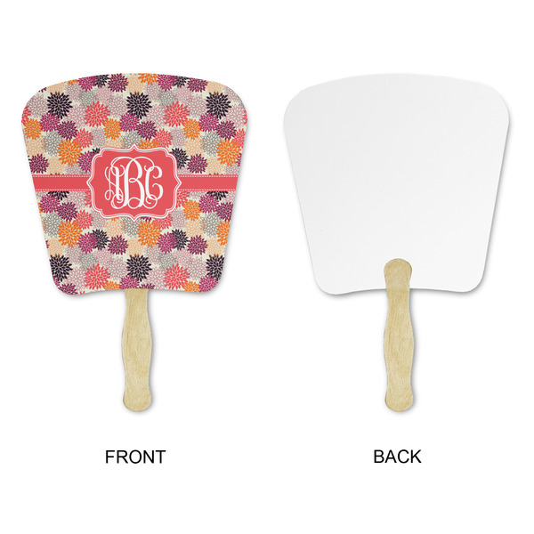 Mums Flower Paper Fans - Approval