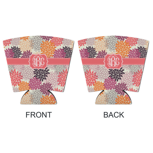 Mums Flower Party Cup Sleeves - with bottom - APPROVAL