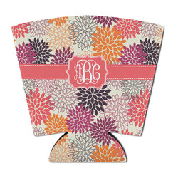 Mums Flower Party Cup Sleeve - with Bottom (Personalized)