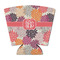 Mums Flower Party Cup Sleeves - with bottom - FRONT