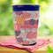 Mums Flower Party Cup Sleeves - with bottom - Lifestyle