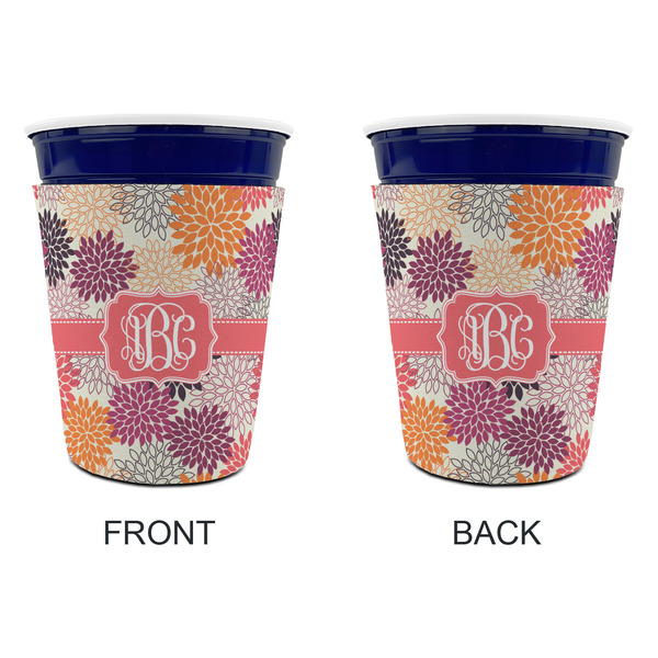 Mums Flower Party Cup Sleeves - without bottom - Approval