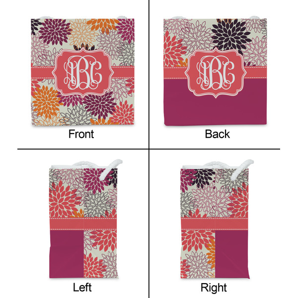 Mums Flower Party Favor Gift Bag - Gloss - Approval