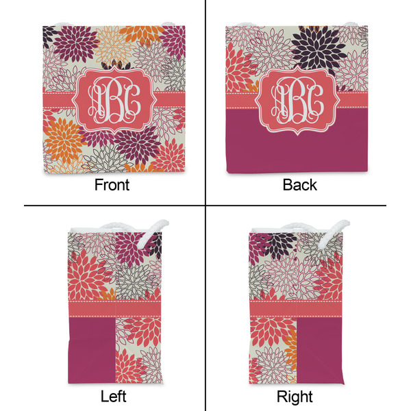Mums Flower Party Favor Gift Bag - Matte - Approval