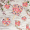 Mums Flower Party Supplies Combination Image - All items - Plates, Coasters, Fans