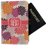 Mums Flower Passport Holder - Fabric (Personalized)