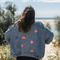 Mums Flower Patches Lifestyle Beach Jacket