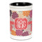Mums Flower Ceramic Pencil Holders - Black