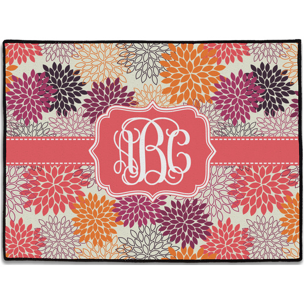 Custom Mums Flower Door Mat (Personalized)