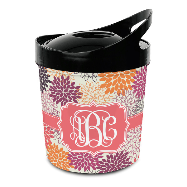 Custom Mums Flower Plastic Ice Bucket (Personalized)