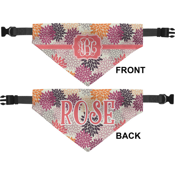 Mums Flower Pet Bandana Approval