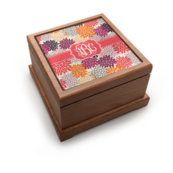 Mums Flower Pet Urn w/ Monogram