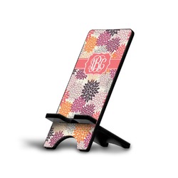 Mums Flower Cell Phone Stand (Small) (Personalized)