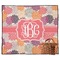 Mums Flower Outdoor Picnic Blanket (Personalized)
