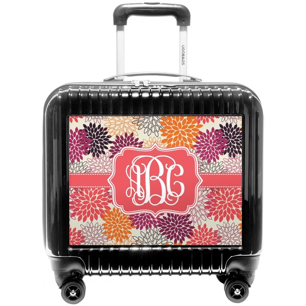 Custom Mums Flower Pilot / Flight Suitcase (Personalized)