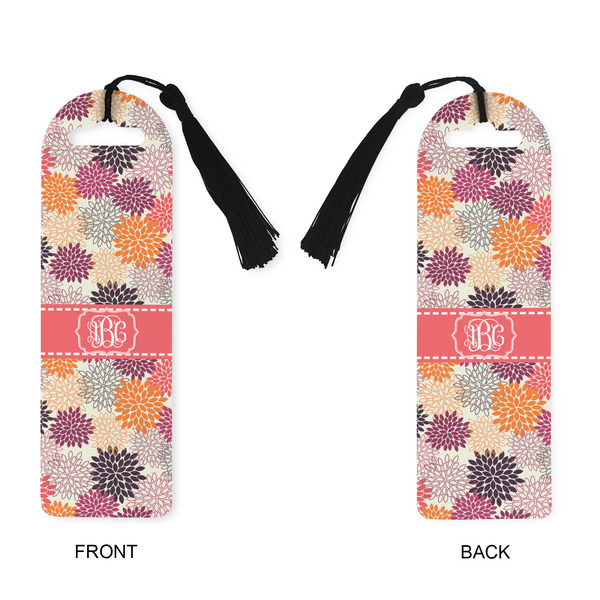 Mums Flower Plastic Bookmarks - Approval