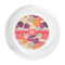 Mums Flower Plastic Party Dinner Plates - Approval