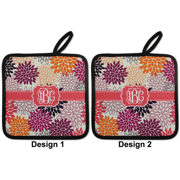 Mums Flower Pot Holders - Set of 2 APPROVAL