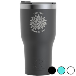Mums Flower RTIC Tumbler - 30 oz (Personalized)
