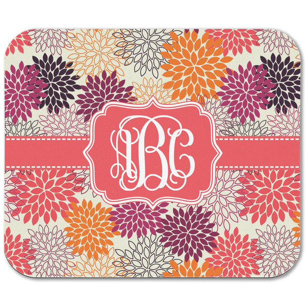 Mums Flower Rectangular Mouse Pad - APPROVAL