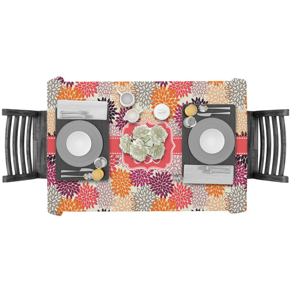 Mums Flower Rectangular Tablecloths - LIFESTYLE