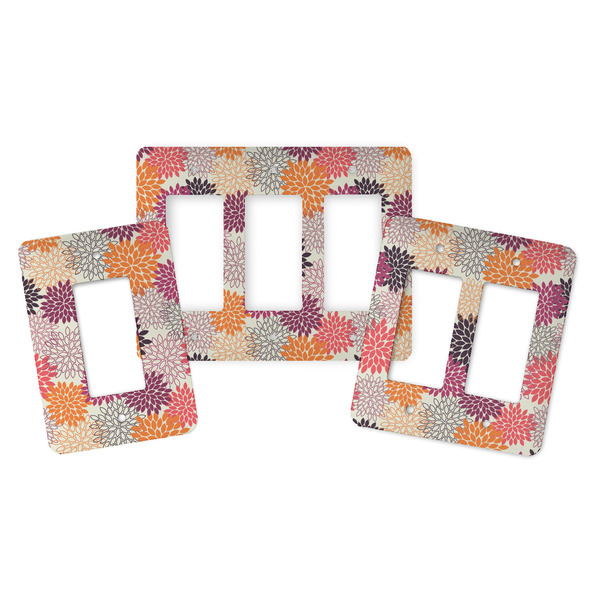 Mums Flower Rocker Light Switch Covers - Parent - ALL VARIATIONS