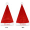 Mums Flower Santa Hats - Front and Back (Double Sided Print) APPROVAL