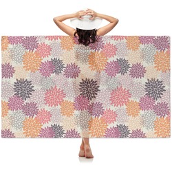 Mums Flower Sheer Sarong
