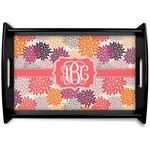 Mums Flower Wooden Tray (Personalized)