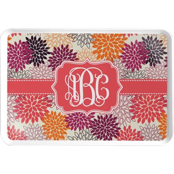 Custom Mums Flower Serving Tray (Personalized)