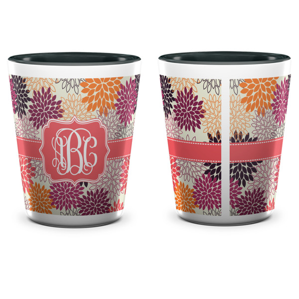 Mums Flower Shot Glass - Two Tone - APPROVAL