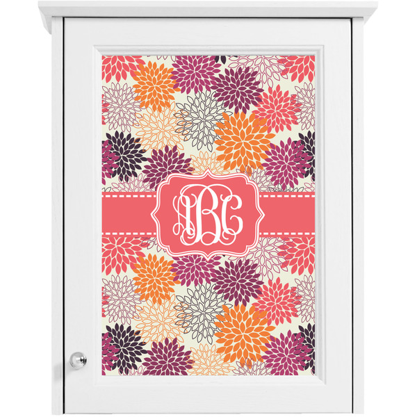 Mums Flower Single Cabinet Decal