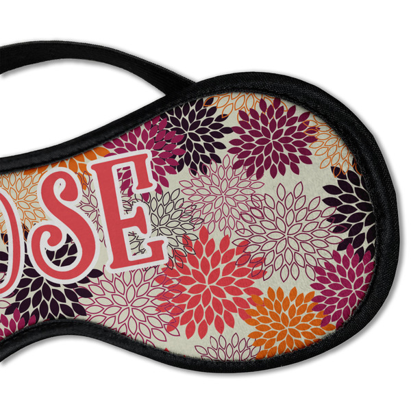 Mums Flower Sleeping Eye Mask - DETAIL Large
