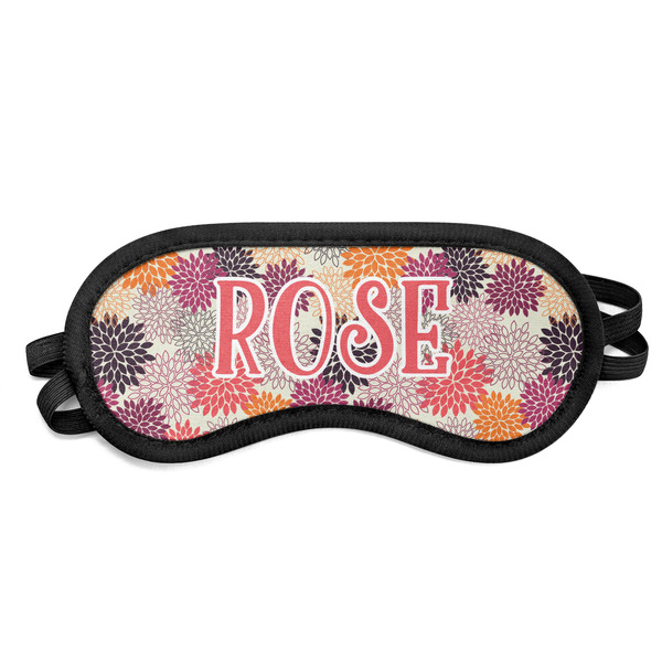 Custom Mums Flower Sleeping Eye Mask (Personalized)