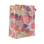 Mums Flower Small Gift Bag (Personalized)