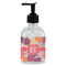 Mums Flower Glass Soap & Lotion Bottle - Single Bottle (Personalized)