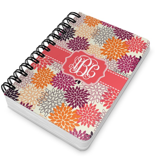 Mums Flower Spiral Journal 5 x 7 - Main